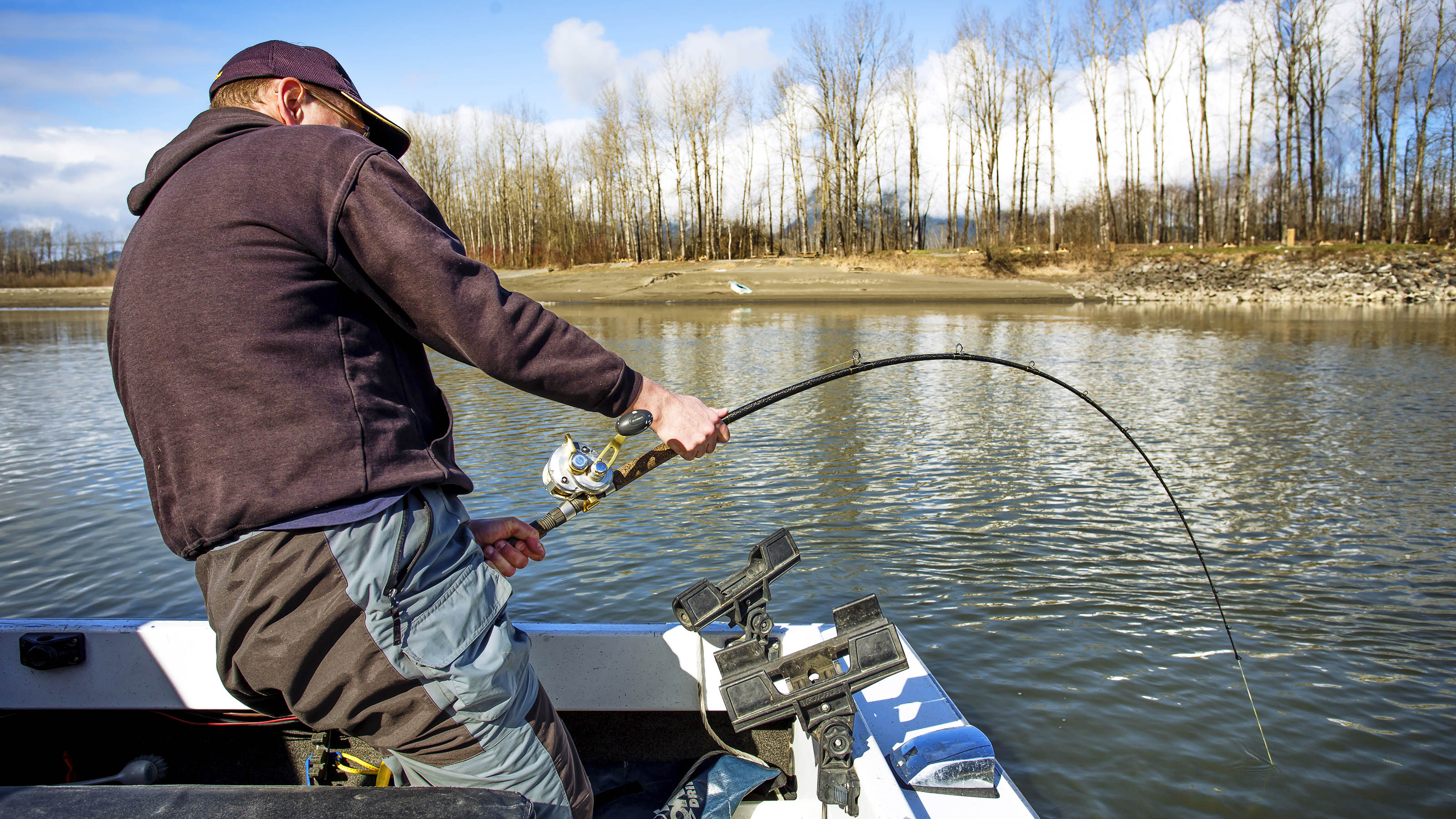 sturgeon rod and reel