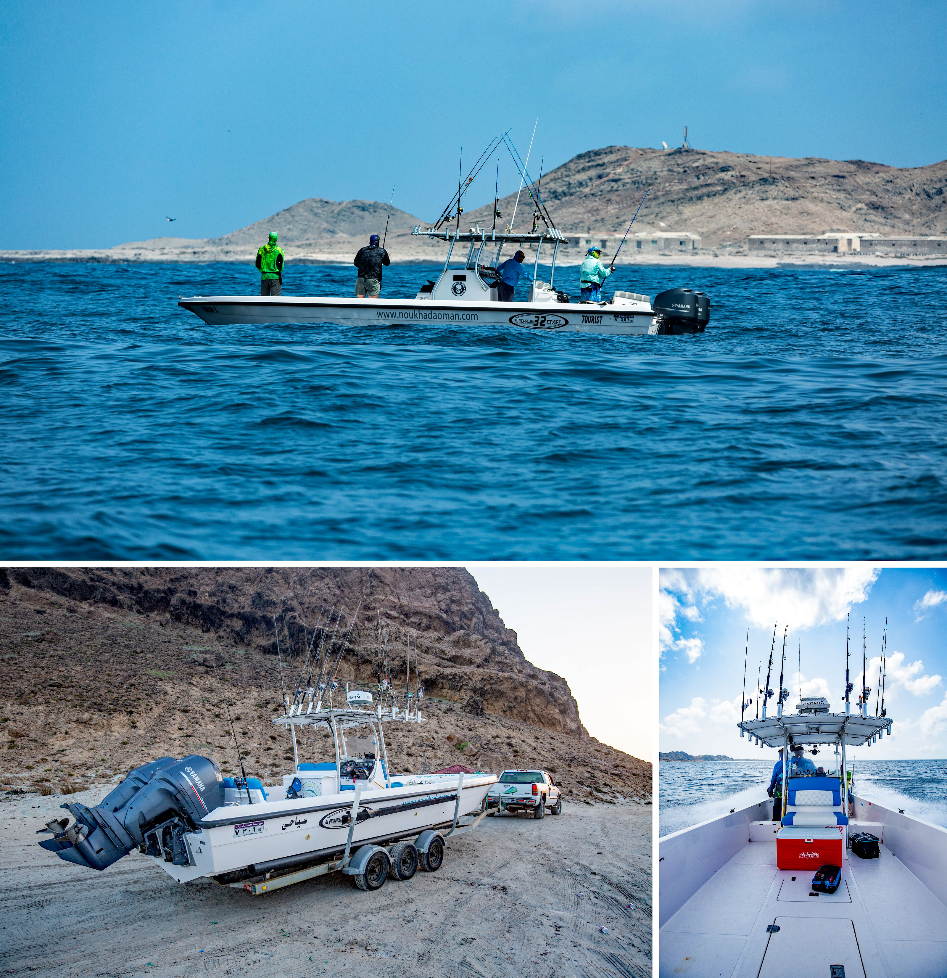 Our boats in Oman